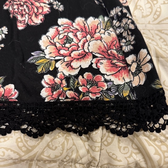 Xhilaration Floral Off-Shoulder Smocked Dress XL - Picture 5 of 5